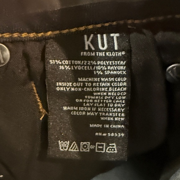 NWT Kut From The Kloth Connie Ankle Skinny Jeans Dark Wash Size 2 - Picture 12 of 12
